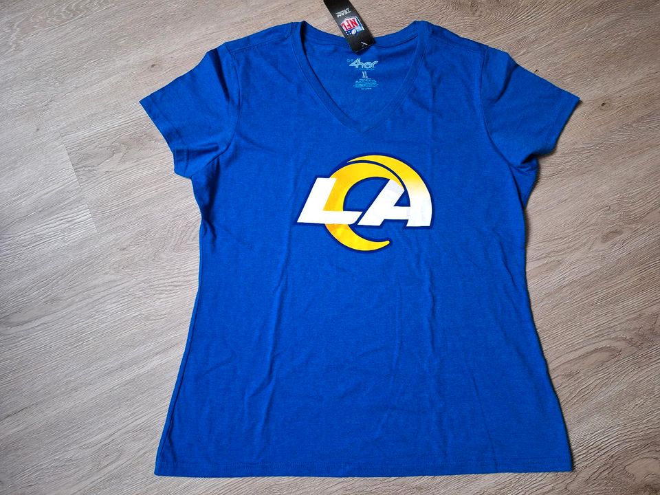 NEU T-Shirt LOS ANGELES RAMS M NFL USA Football G-III 4her LA in Fernwald