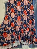 Boden Rock Sommerrock Gr.36 Gr.UK10R blau rot Ananas Bayern - Brannenburg Vorschau