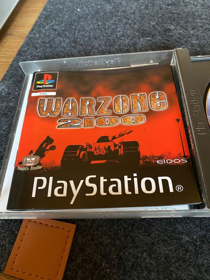 Warzone 2100 für die Playstation 1 PS1 in Nordkirchen