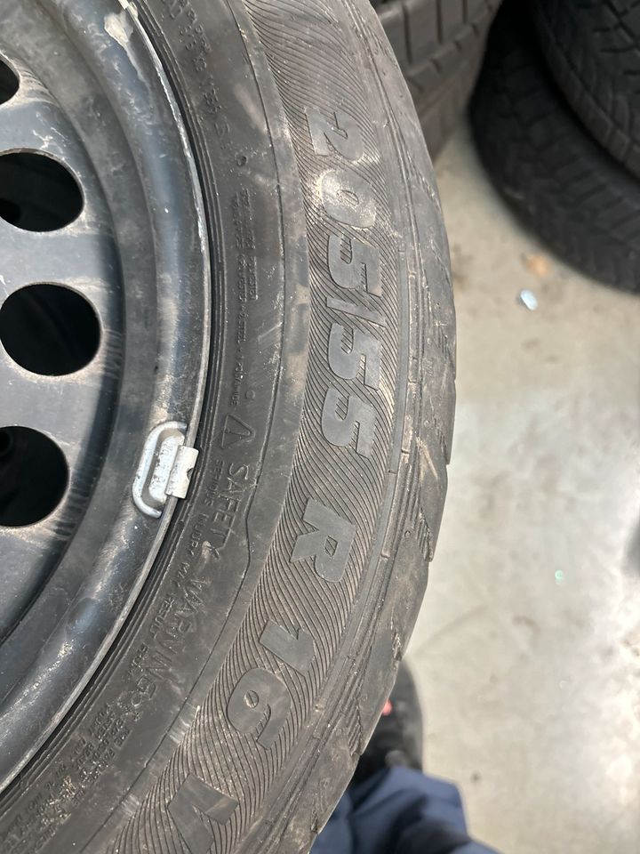 Sommerreifen, Sommerräder Stahl für Opel Astra H 205/55 R16 in Augsburg