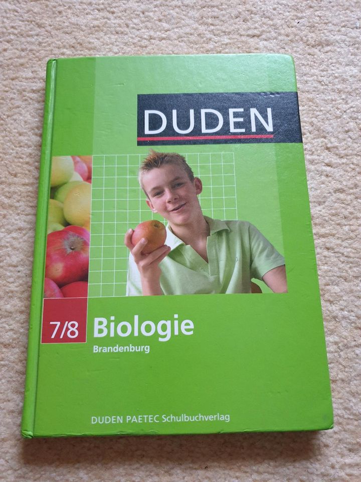 Biologie 7/8 Klasse, Duden (gebraucht) in Hennigsdorf
