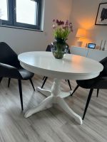 Weißer ausziehbarer Tisch INGATORP Nordrhein-Westfalen - Netphen Vorschau
