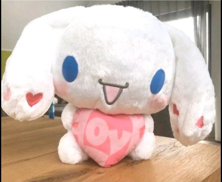 Cinnamoroll Plüschtier Figur Plüsch Lovely Heart Sanrio Japan in Neuss