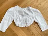 LodenFrey Dirndl Bluse weiß mit kleinen Perlen Gr. 38 München - Maxvorstadt Vorschau