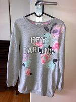 H&M Longpullover Sweatshirt Gr. 158/164 Glitzer Rosen Bayern - Freising Vorschau