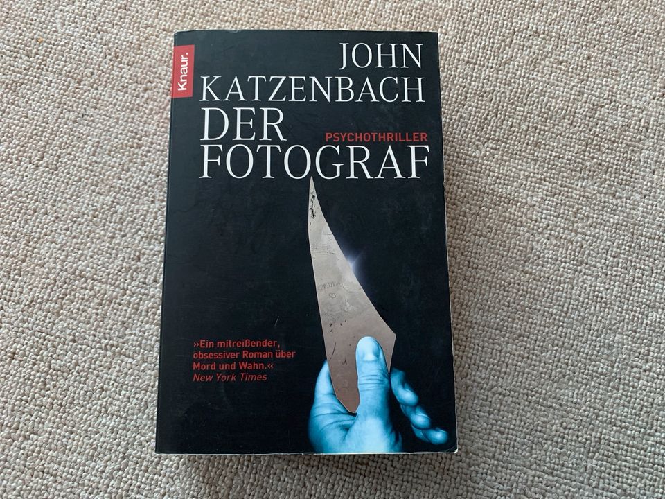 John Katzenbach - der Fotograf Psychothriller in Roggenburg