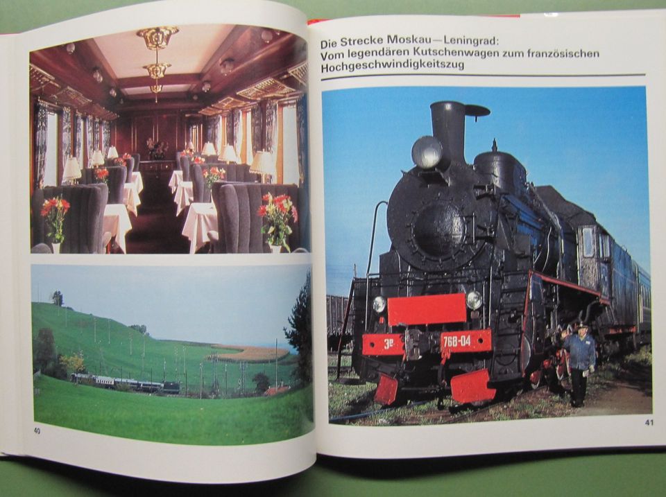 Eisenbahnen der Welt  Osteuropa Dampf Lok, E-Lok, V-Lok, Triebzug in Hausen bei Würzburg