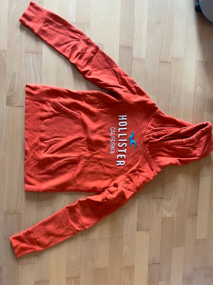 Hollister Damen Hoody orange in Größe S in Eching (Kr Freising)