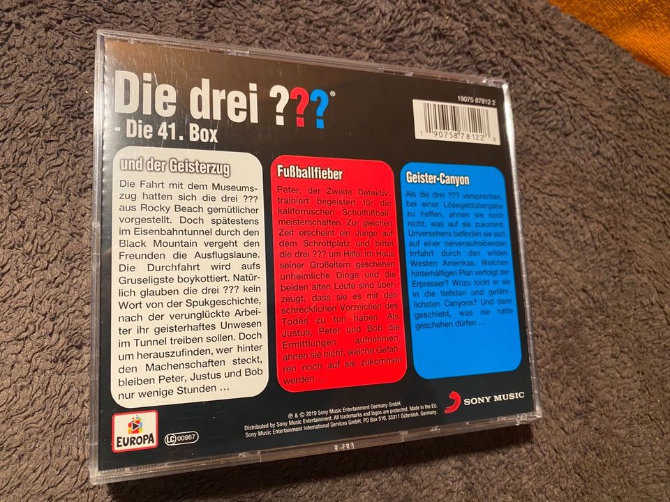 Die drei Fragezeichen ??? CD Box 41. in Speyer