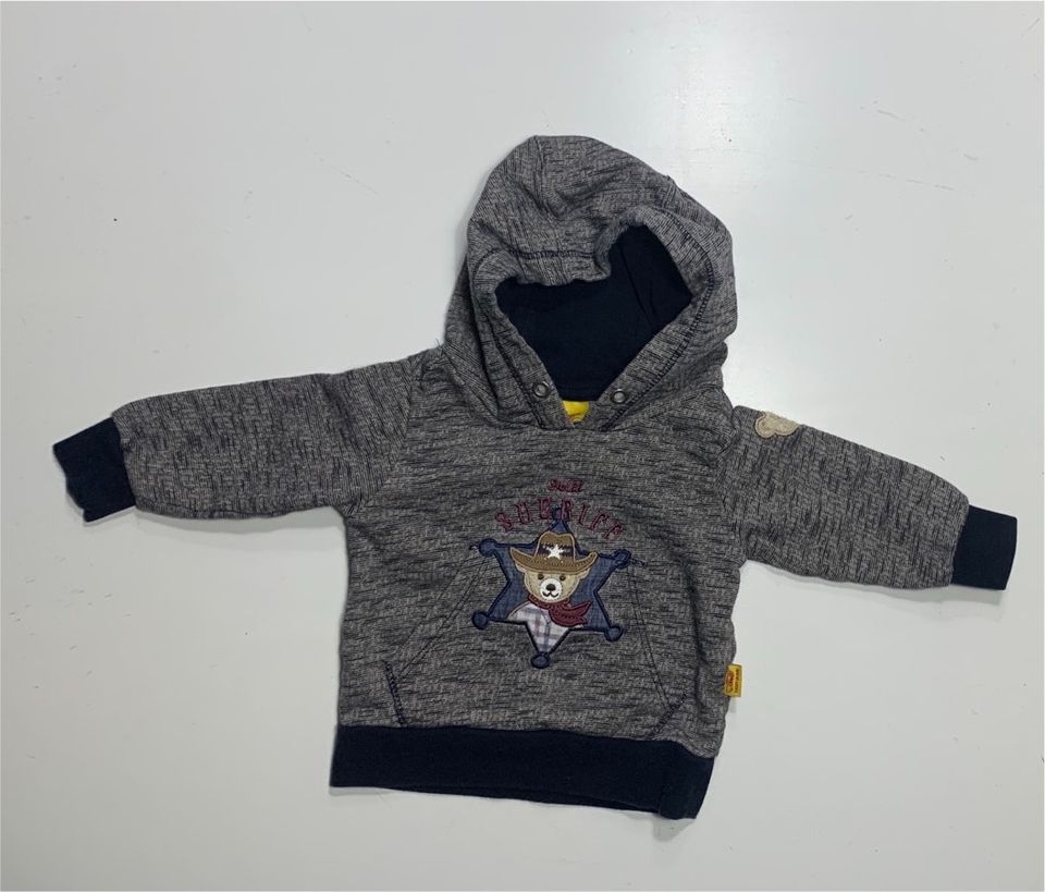 Steiff Pullover, Hoodie, Größe 62, Sheriff in Erzhausen