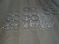 Gläser Set mit Platinrand Sekt-Wein-Likör/Schnapsgläser Baden-Württemberg - Blumberg Vorschau