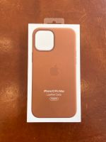 Original Apple iPhone 12 Pro Max Leder Case Saddle Brown MagSafe Nordrhein-Westfalen - Hiddenhausen Vorschau