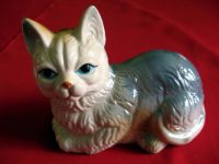 Katze - wunderschönes Kätzchen - alte Porzellanfigur - 10 x 11 x Berlin - Hellersdorf Vorschau