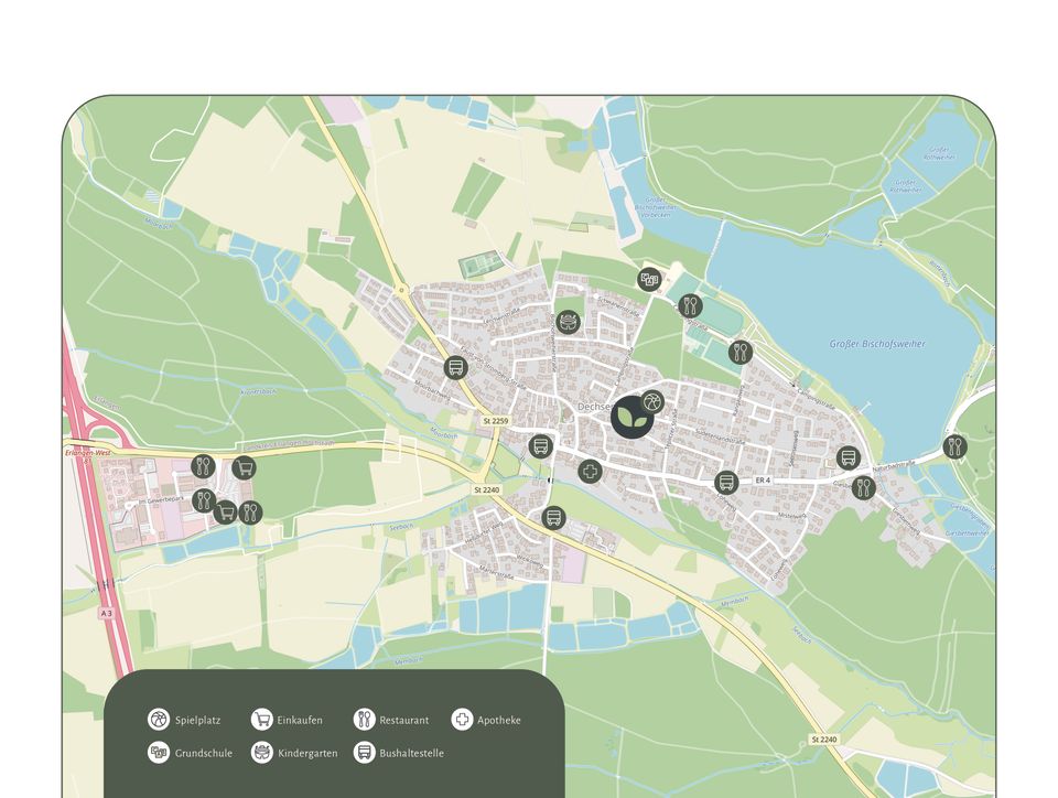 NaturOase - Neubau Wohnanlage in ER - Dechsendorf in Erlangen