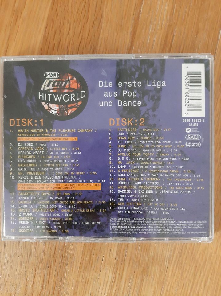 Hit World CD Original in Königsberg i. Bayern