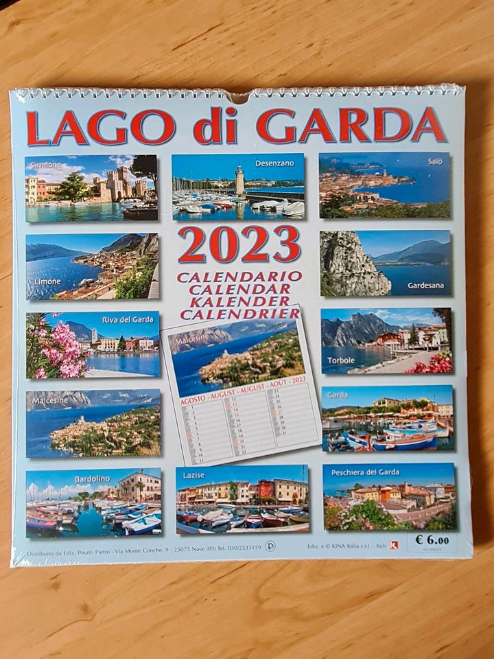 Kalender Lago di Garda, Jahrgang 2023,Gardasee,ovp,TOP!!! in Dierdorf