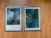 Claude Monet, Kunstdruck, Gemälde, Rahmen, Silber Bayern - Schweinfurt Vorschau