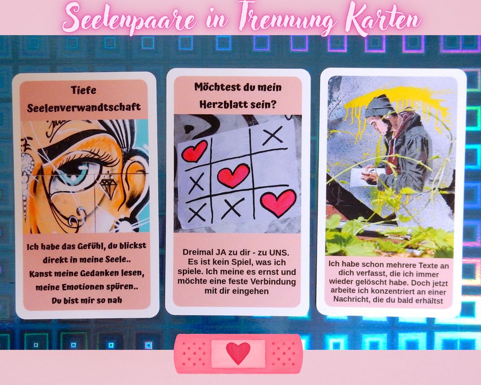 NEU*  Seelenpaare in Trennung - Kartendeck - Orakelkarten Liebe ♥ in Erfurt