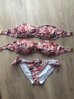 Bikini orange blau weiß Größe M 38/40 Bayern - Hettstadt Vorschau