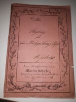 Alte Dokumente  Steigerungsbrief aus 1854 Baden-Württemberg - Rheinstetten Vorschau