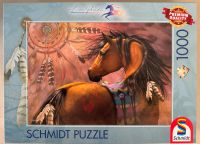 Schmidt Puzzle 1000 Teile Indianer Pferd Nordrhein-Westfalen - Rheda-Wiedenbrück Vorschau