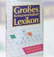 Buch Großes Kreuzworträtsel Lexikon 170000 Begriffe u. Antworten Hamburg-Mitte - Hamburg Hamm Vorschau