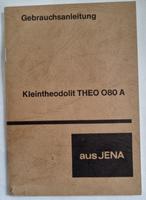Für Sammler DDR Gebrauchsanleitung Kleintheodolit THEO 080 A gebr Berlin - Steglitz Vorschau