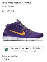 NIKE FREE FLYKNIT CHUKKA HYPER GRAPE Leipzig - Leipzig, Zentrum Vorschau