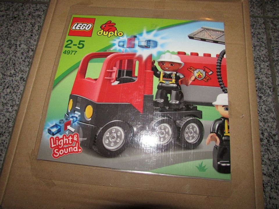 Lego Duplo Set 4977 „Feuerwehr Drehleiter“ in Groß-Zimmern