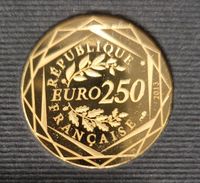 250 Euro € Goldmünze Frankreich 2013 friedenstaube Niedersachsen - Braunschweig Vorschau