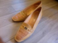 Pumps Leder edel Schuhe mit Absatz Vintage Niedersachsen - Achim Vorschau