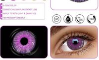 Circle Lenses Kontaktlinsen Bunt Pink Lila Karneval Cosplay Duisburg - Rheinhausen Vorschau