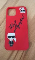 Handyhülle iPhone 12  Case rot Karl Lagerfeld Sachsen-Anhalt - Muldestausee Vorschau