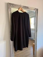 Modernes Langarm-Kleid, schwarz, Bleistiftrock-Teil, Größe 38 Frankfurt am Main - Altstadt Vorschau