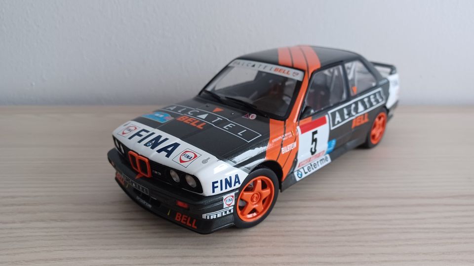 Solido BMW M3 E30 Rallye Rennwagen Modellauto aus Sammlung 1:18 in Naila