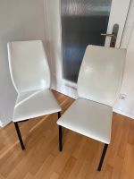 2 Stühle mit Kunstlederbezug zu verkaufen Düsseldorf - Eller Vorschau