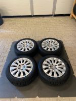 Mercedes 16 Zoll Felgen 5x112 Winterreifen C-Klasse 205/55/16 Niedersachsen - Apen Vorschau