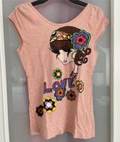 Review t-Shirt Shirt Gr S rosé Hippie Blumen Sommershirt Berlin - Steglitz Vorschau