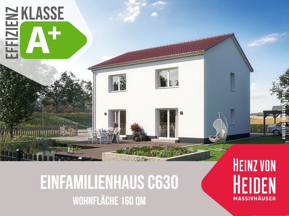 Einfamilienhaus C630 - Neubau in Bad Salzungen - Haus  mit 158 qm - inkl. PV-Anlage in Bad Salzungen