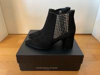 Konstantin Starke Stiefeletten Schwarz Leder Nieten 38 38.5 39.5 München - Hadern Vorschau