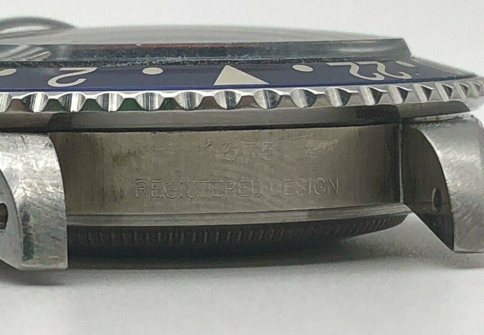 Rolex GMT-Master Pepsi Gilt Dial Chapter Ring 1675 Vintage Rare in Rheine