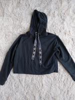Amisu | Pullover | Crop | Steine | grau | Gr. XS Baden-Württemberg - Fellbach Vorschau