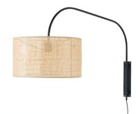 Neu Maisons du Monde Wandlampe Lampe Rattan groß schwarz Metall Nordrhein-Westfalen - Rees Vorschau