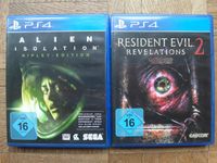 PS4 Spiele Alien Isolation + RE Revelations 2 einz/zusam Top! Bayern - Bayerisch Gmain Vorschau