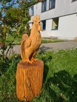 Holzskulptur Geschnitzer Hahn Kr. Passau - Passau Vorschau