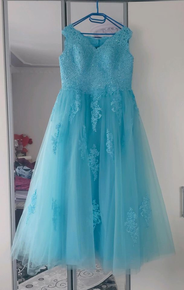 Abendkleid Tüll gr von 44 bis 48 in Mönchengladbach