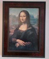 Mona Lisa Bild in Rahmen 60 x 46cm kein Original Bayern - Neuburg a.d. Donau Vorschau