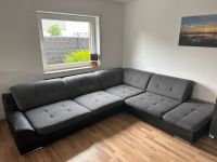 Couch aus Stoff und Leder in L-Form Nordrhein-Westfalen - Niederzier Vorschau