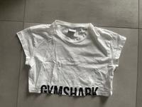 Gymshark Fraction crop Top Damen Oberteil T-Shirt weiß S Dortmund - Lücklemberg Vorschau