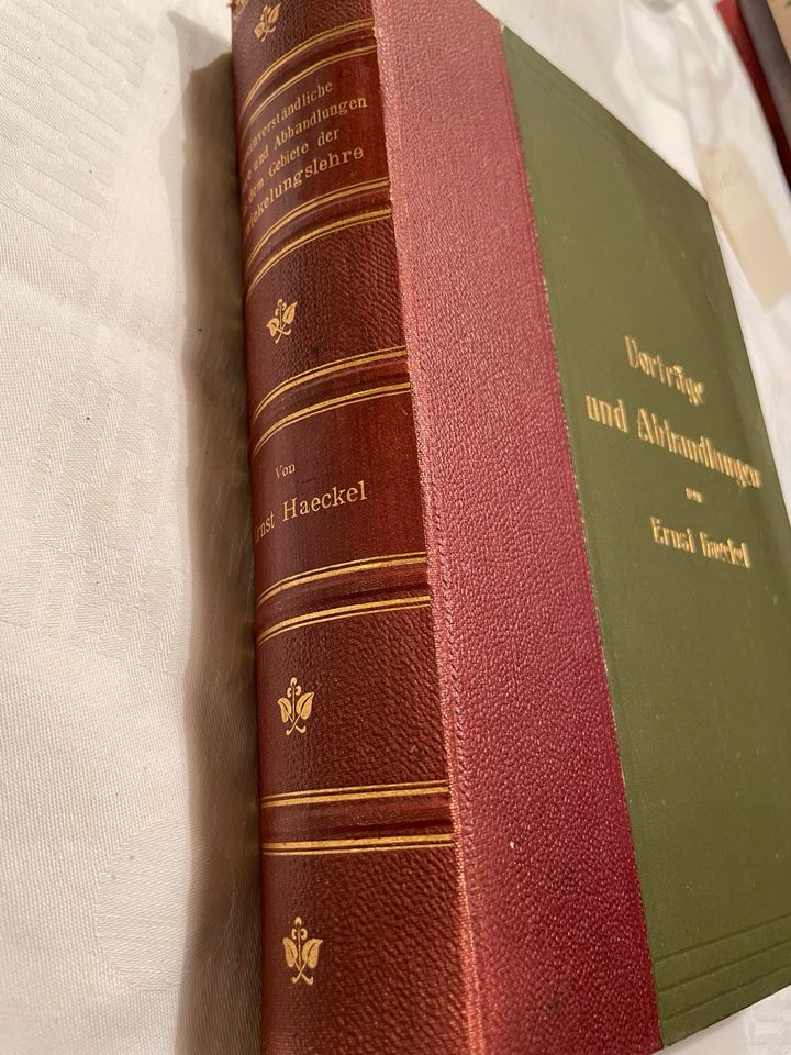 Vorträge und Abhandlungen von Ernst Haeckel 1902 in Erfurt